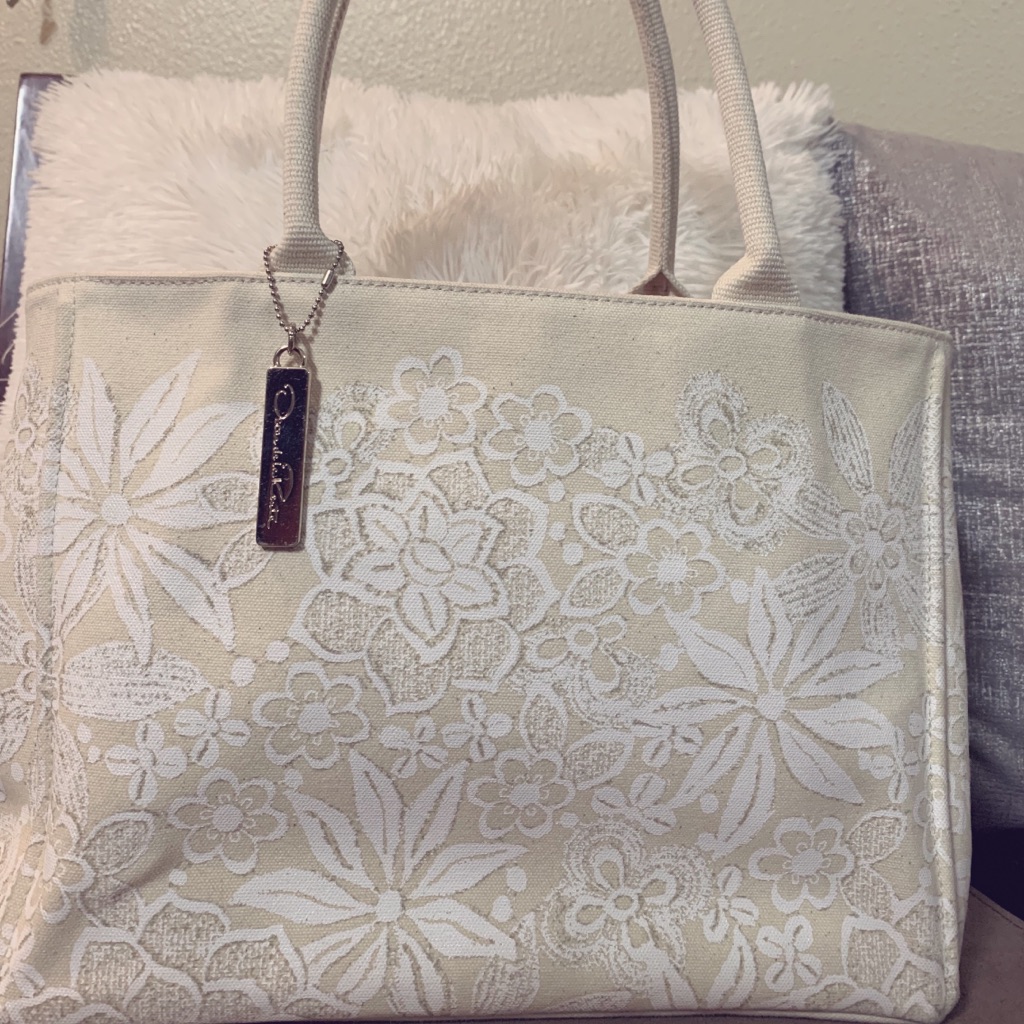 Scar De La Renta Canvas Bag